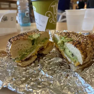 Bacon Egg and Cheese Sandwich