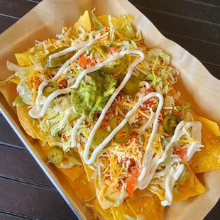 Cantina Texas Nachos with chicken