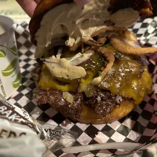 Onion burger. 10/10 amazing.