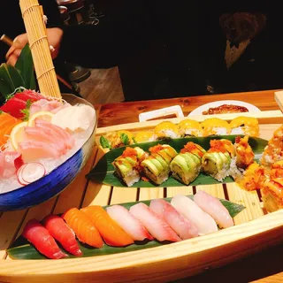 Sushi and Sashimi Combo