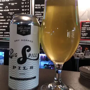 Wren House Dry-Hopped Big Spills Pils