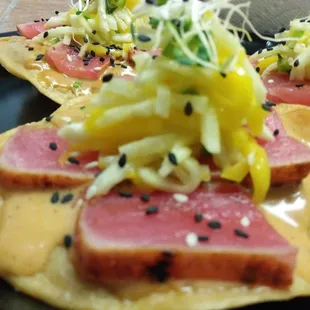 Aha - Ahi Tuna Tacos