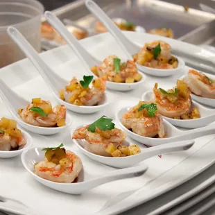Passed Shrimp Appetizer