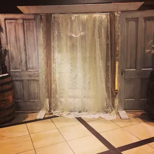 Alter for a wedding in The 180 Room