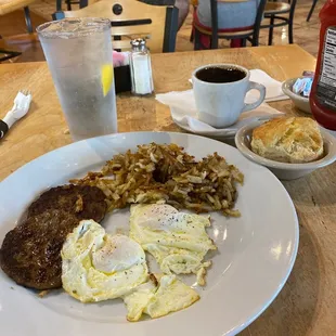 They now serve breakfast