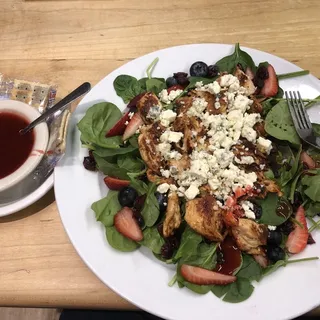 Strawberry Spinach Salad