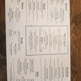 Newer menu