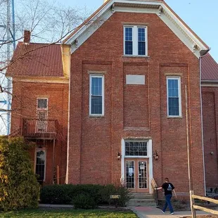 Outside the 1894 lodge