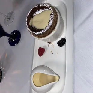 Chocolate fallen cake