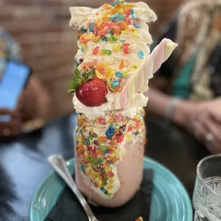 Unicorn milkshake
