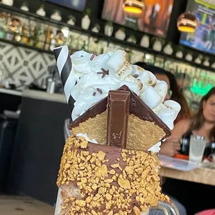 The campfire milkshake