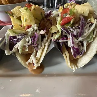 GRILLED MAHI TACOS