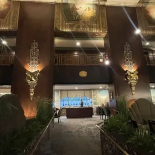 Entrance to the Breakfast area