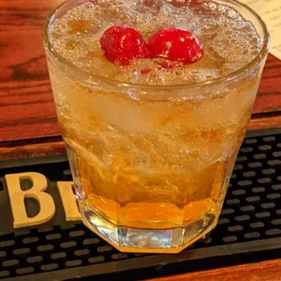 Maker's Manhattan on the rocks