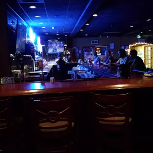 sushi and sashimi, interior