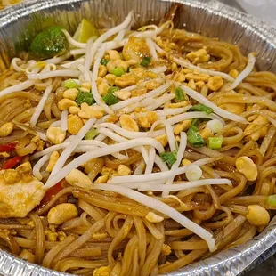 Pad Thai - big enough to serve two!