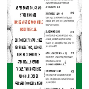 Current Menu 10.10.2020