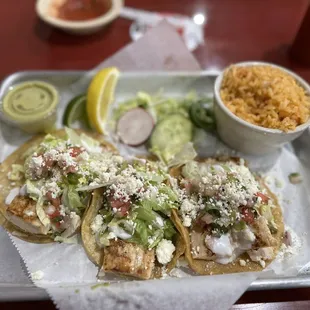 Mahi Mahi Tacos!!