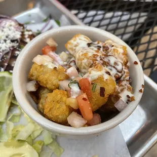 Cheesy Tots Yum! Get these