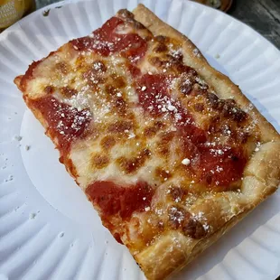 Sicilian Pizza Slice