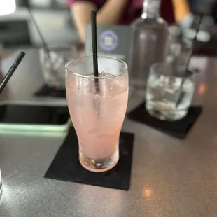 Watermelon shine with lemon juice