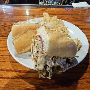 Thanksgiving Day Meal on a bun