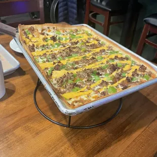 Cheesesteak Pizza