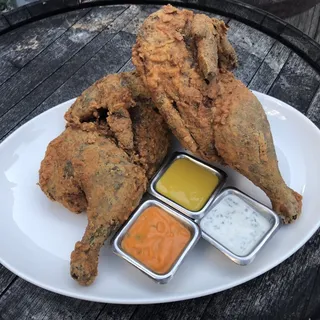 Whole Smoked Fried Chicken