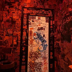 Inside the restroom