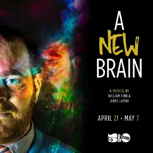 The 5 &amp; Dime
and Rob &amp; Donna Banks present

A NEW BRAIN: a musical 
by William Finn and James Lapine 

www.the5anddime.org