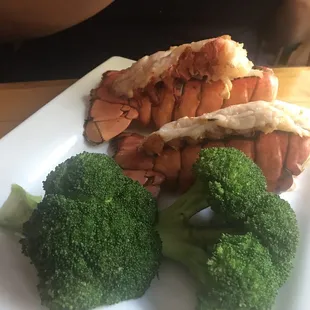 Two 6ounce lobster tails