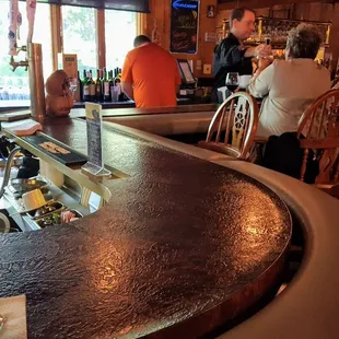 Spotted Cow on tap