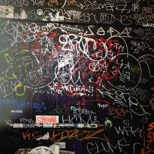 Get your graffiti on in the bathroom! DNF: $20 cc min!