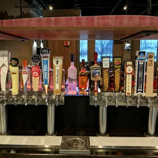 16 Beers on tap