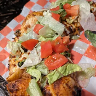 Dr Taco Lovegun Pizza, I forgot to take before I started eating.