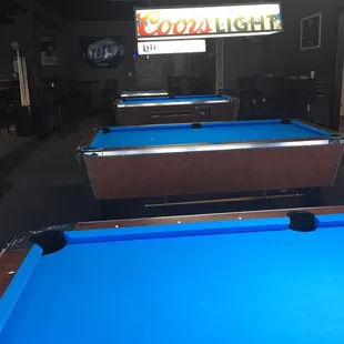 And more pool tables!