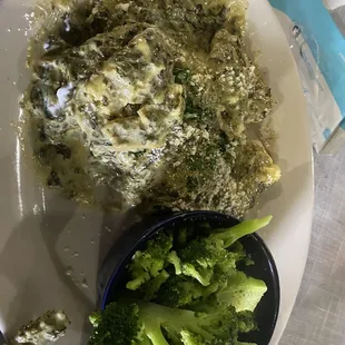 Chicken Rockefeller