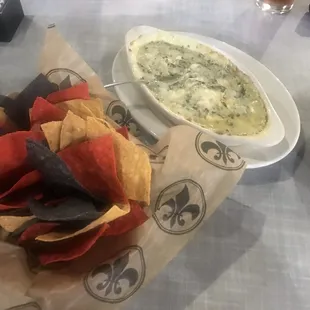 The 70123 spinach and artichoke dip