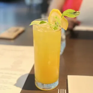 Non-alcoholic mixed drink: Banana Roti