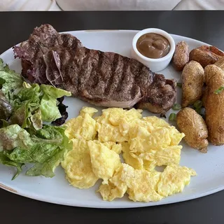 Steak & Eggs*