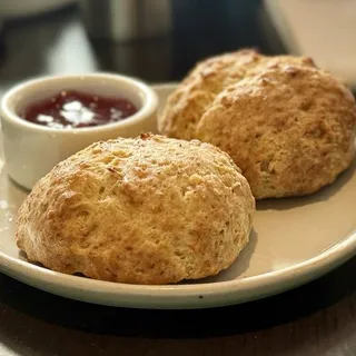 2 Cheddar & Chive Biscuits
