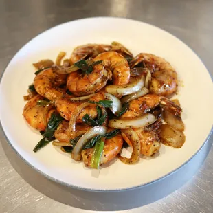 Cream Black Pepper Shrimp 奶油胡椒虾