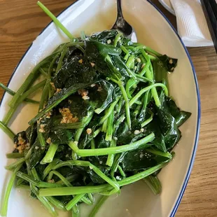 Garlic Spinach
