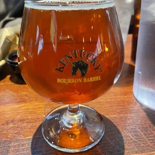 Bourbon barrel ale