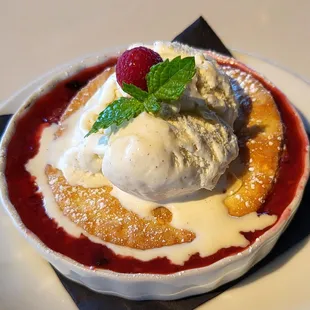 Berry Cobbler. $11.00.