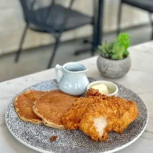 Rosemary Brined Buttermilk Fried Jidori Chicken
