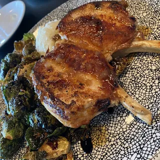 Maple Glazed Double Pork Chop