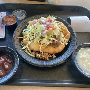 Indian taco combo