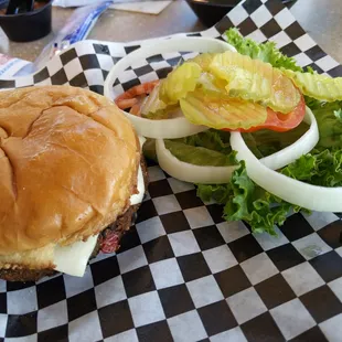 black bean burger