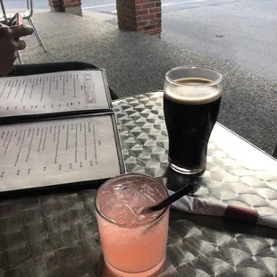 Drinks and dinner at the Abbey